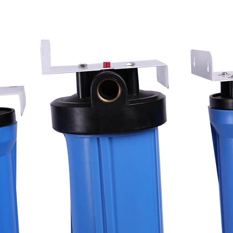 plastic blue water filter housing 10inch plastic housing for multiple big blue cartridge