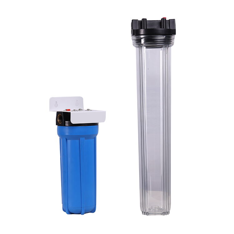 plastic blue water filter housing 10inch