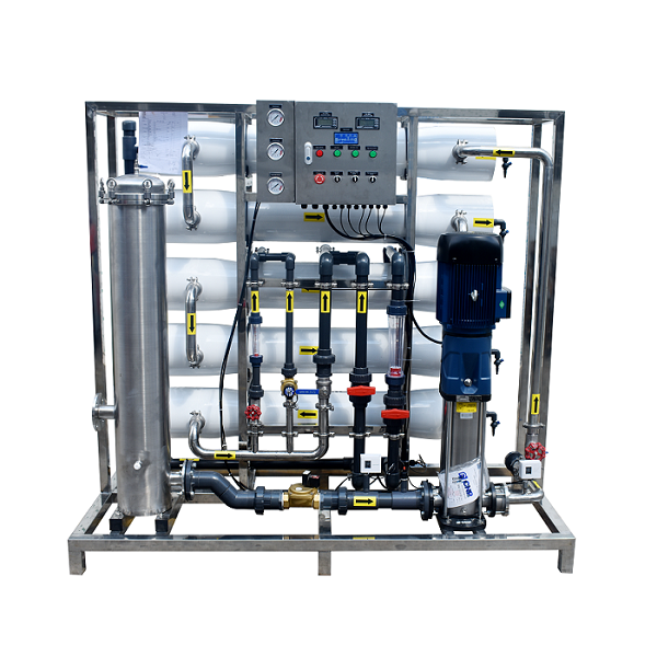 Price of 5000L reverse osmosis water filtration system industrial water treatment plant factory