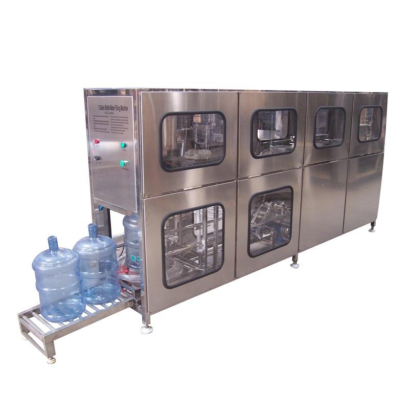 product-Semi-auto 5 Gallon Bottle washing machine with inside and outside brushes-Ocpuritech-img-1