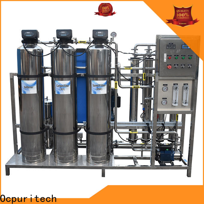 Ocpuritech 750lph pure water treatment plant company for chemical industry