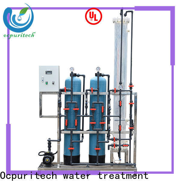 Ocpuritech stainless pure water treatment plant suppliers for chemical industry