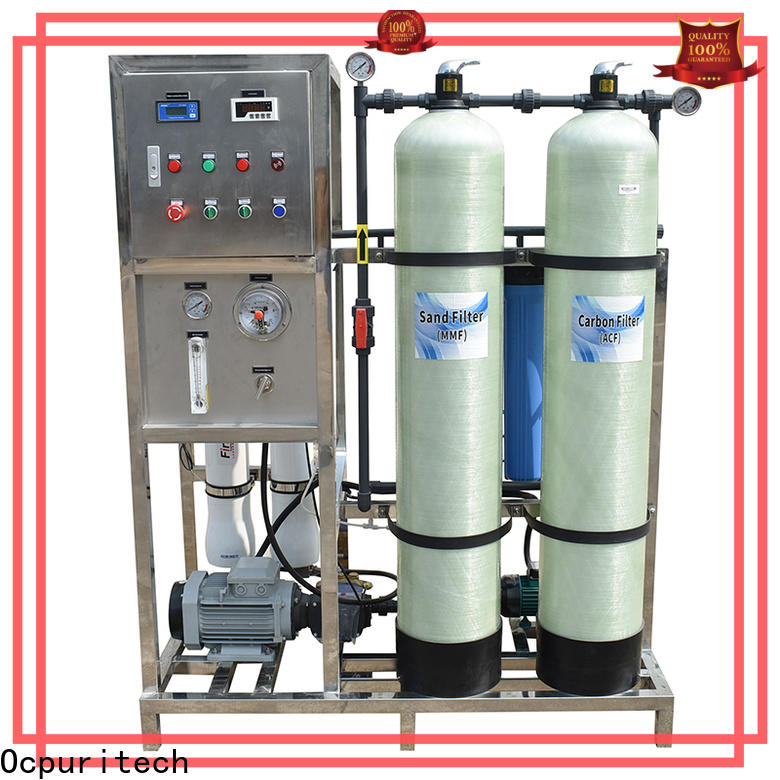 Ocpuritech 250lph reverse osmosis water treatment plant for business for chemical industry