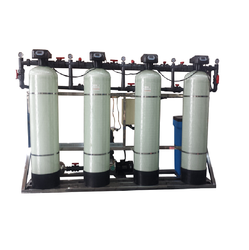 2T/H well water treatment equipment manganese sand filter for water treatment producing urea for car