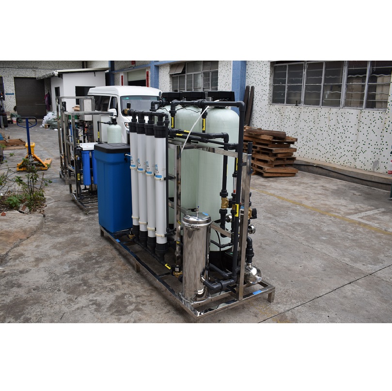 product-Ocpuritech-2000L Small Water Treatment Equipment RO Reverse Osmosis Filtration System Drinki