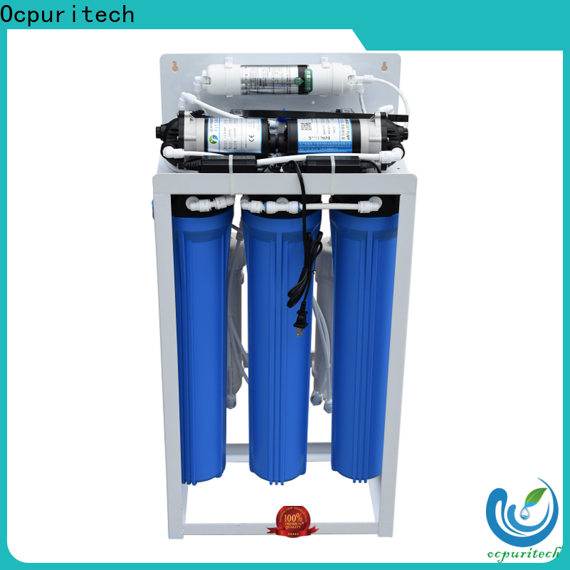 Ocpuritech new commercial reverse osmosis factory for seawater