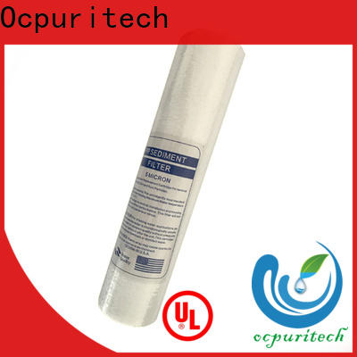 Ocpuritech top micron filter cartridge design for household