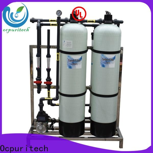 Ocpuritech reliable reverse osmosis filtration factory price for food industry