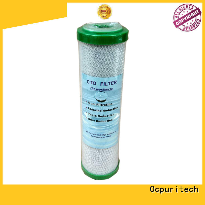 Ocpuritech Brand High filtering precision corrosion resistance custom water cartridge