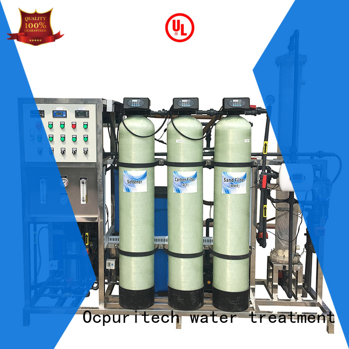 industrial deionized water filtration system